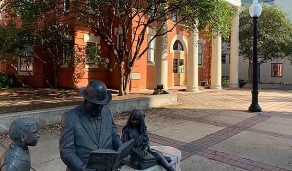 carnegie library in bryan tx