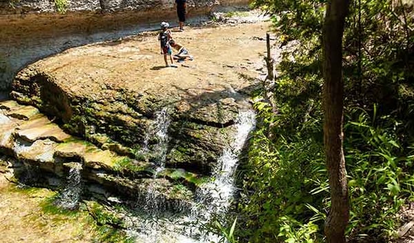 chalk ridge water fall