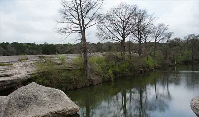 fishing at onion creek falls