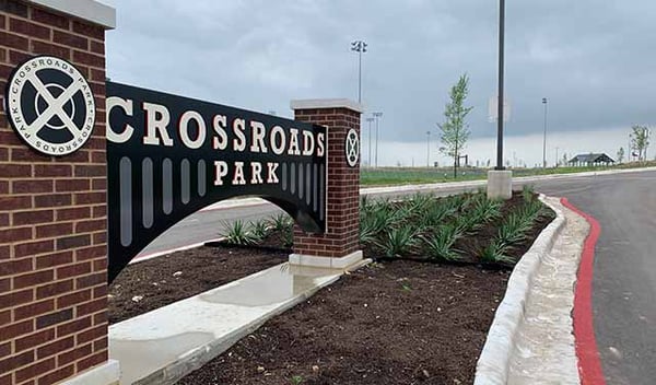 crossroads-park-baseball-softball-entrance