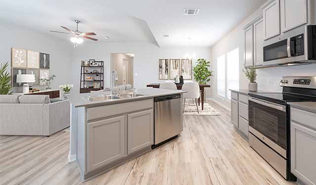 home-interior-grey-cabinets-wood-flooring