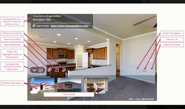 matterport-3d-tour-features