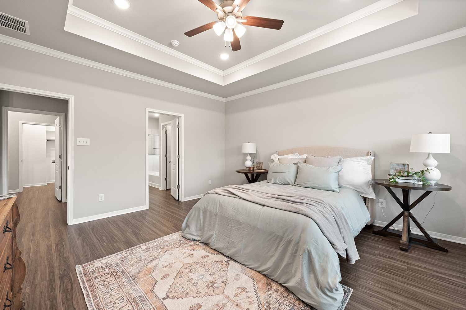 Omega Model Home Stock Image