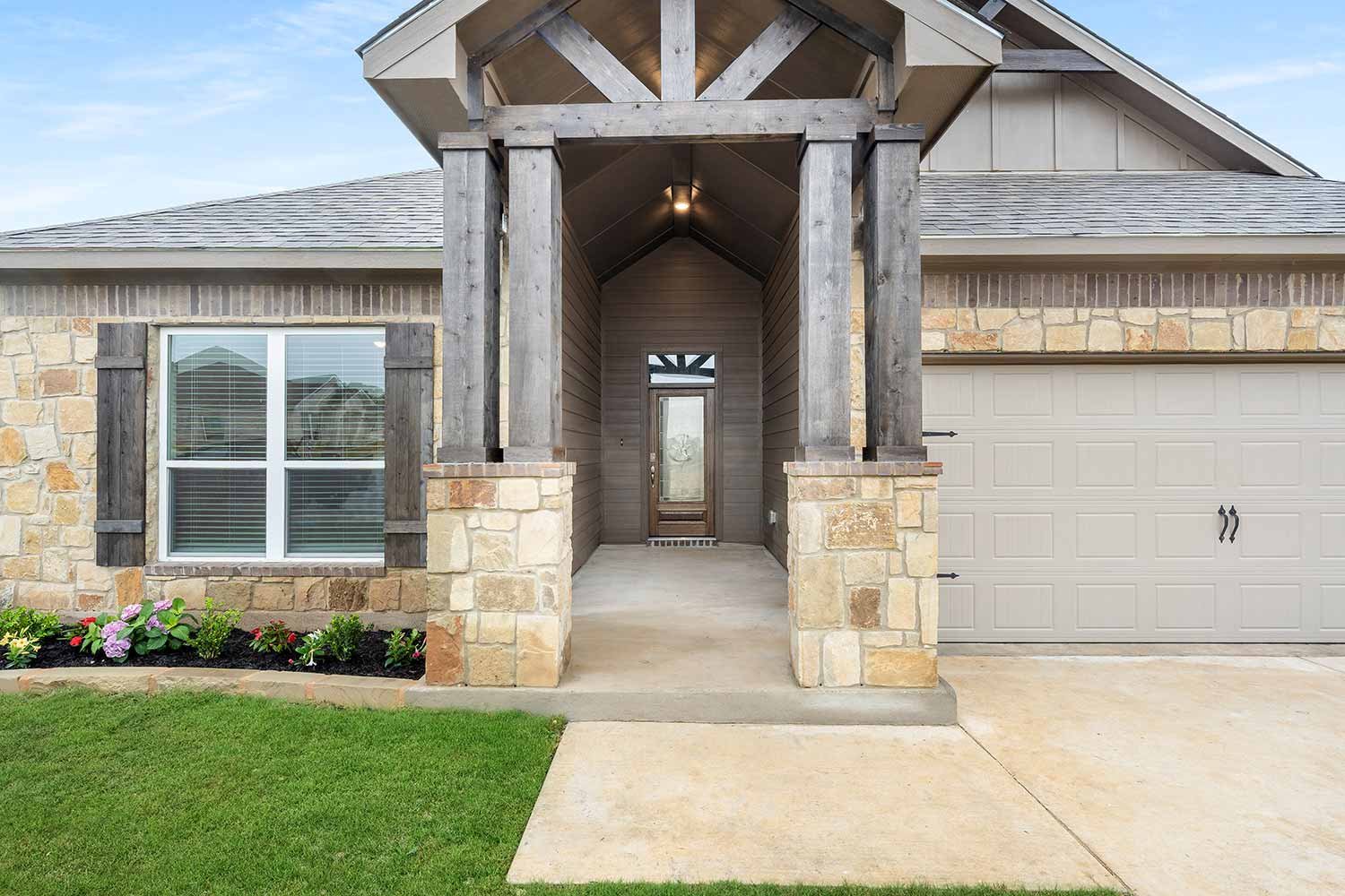 Omega Model Home Stock Image