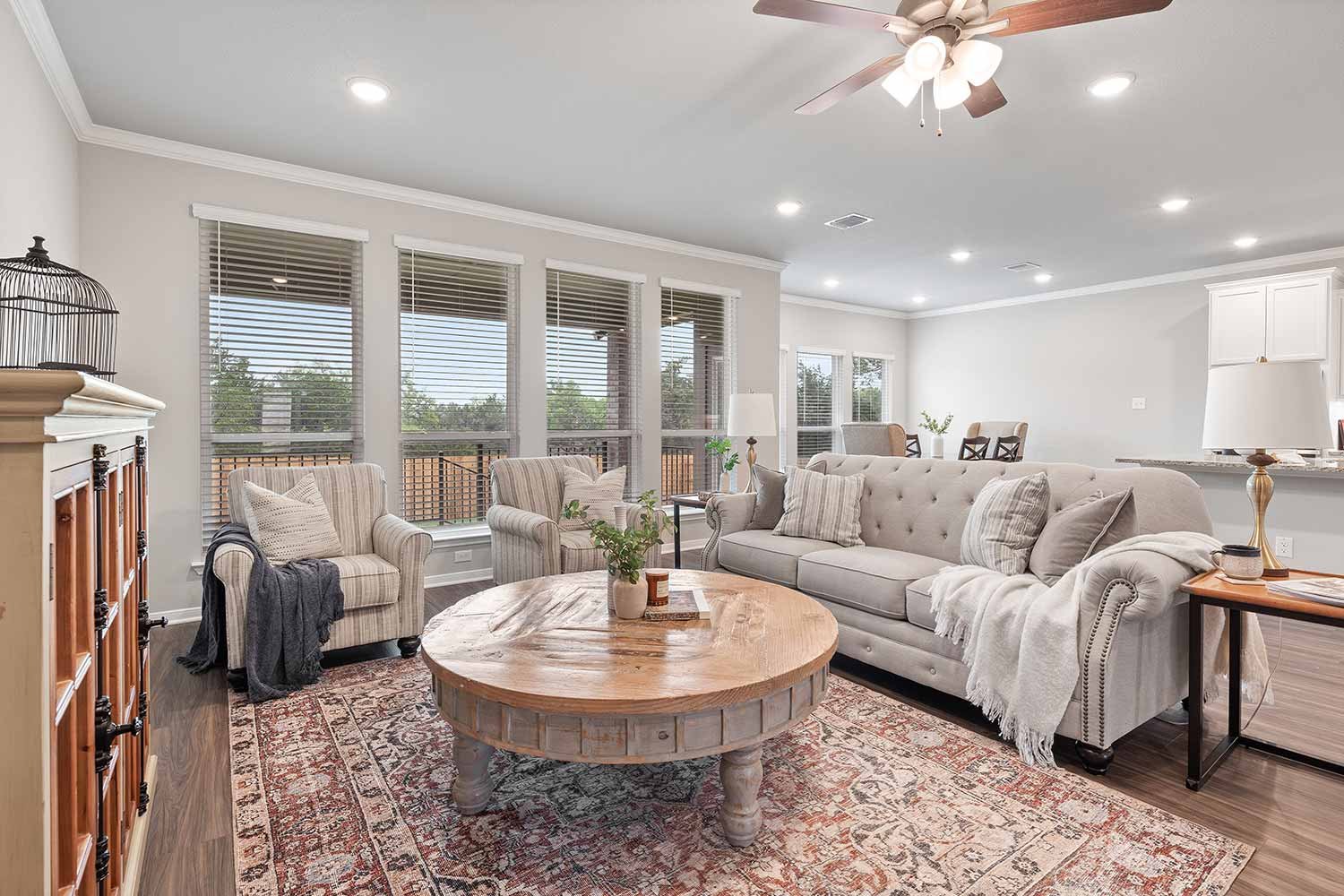 Omega Model Home Stock Image