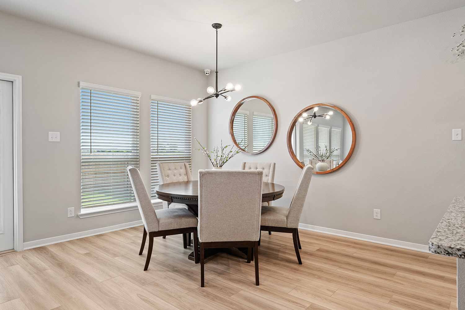 Omega Model Home Stock Image