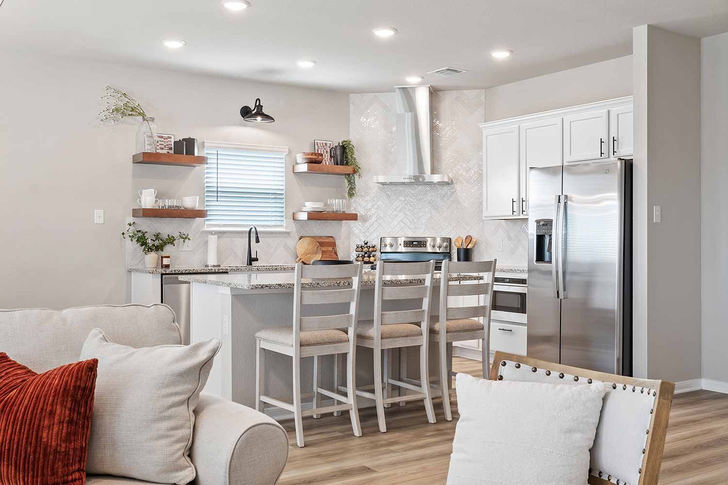 Omega Model Home Stock Image