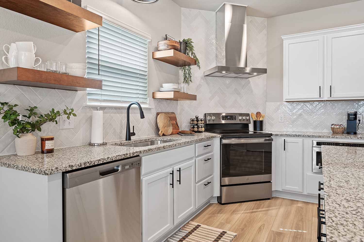 Omega Model Home Stock Image