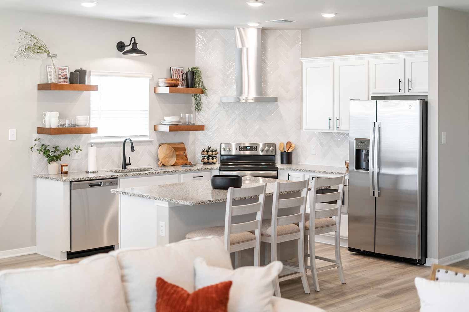 Omega Model Home Stock Image