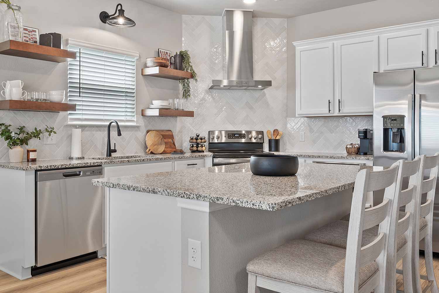 Omega Model Home Stock Image