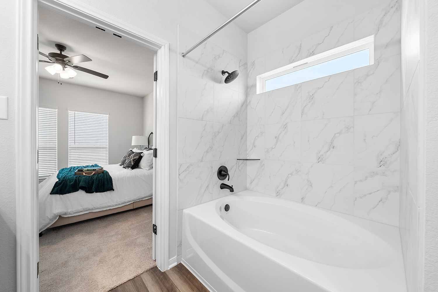 Omega Model Home Stock Image