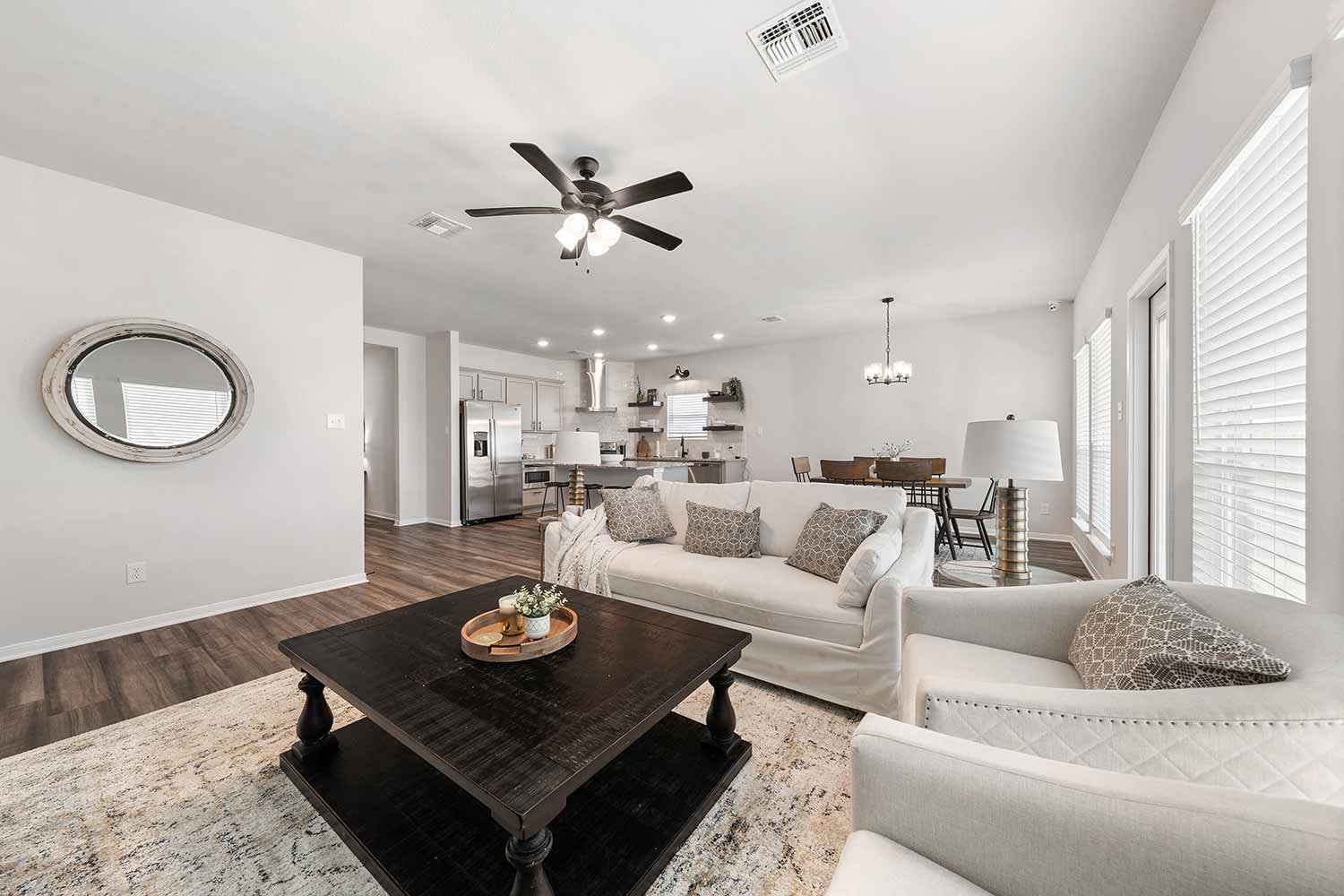 Omega Model Home Stock Image