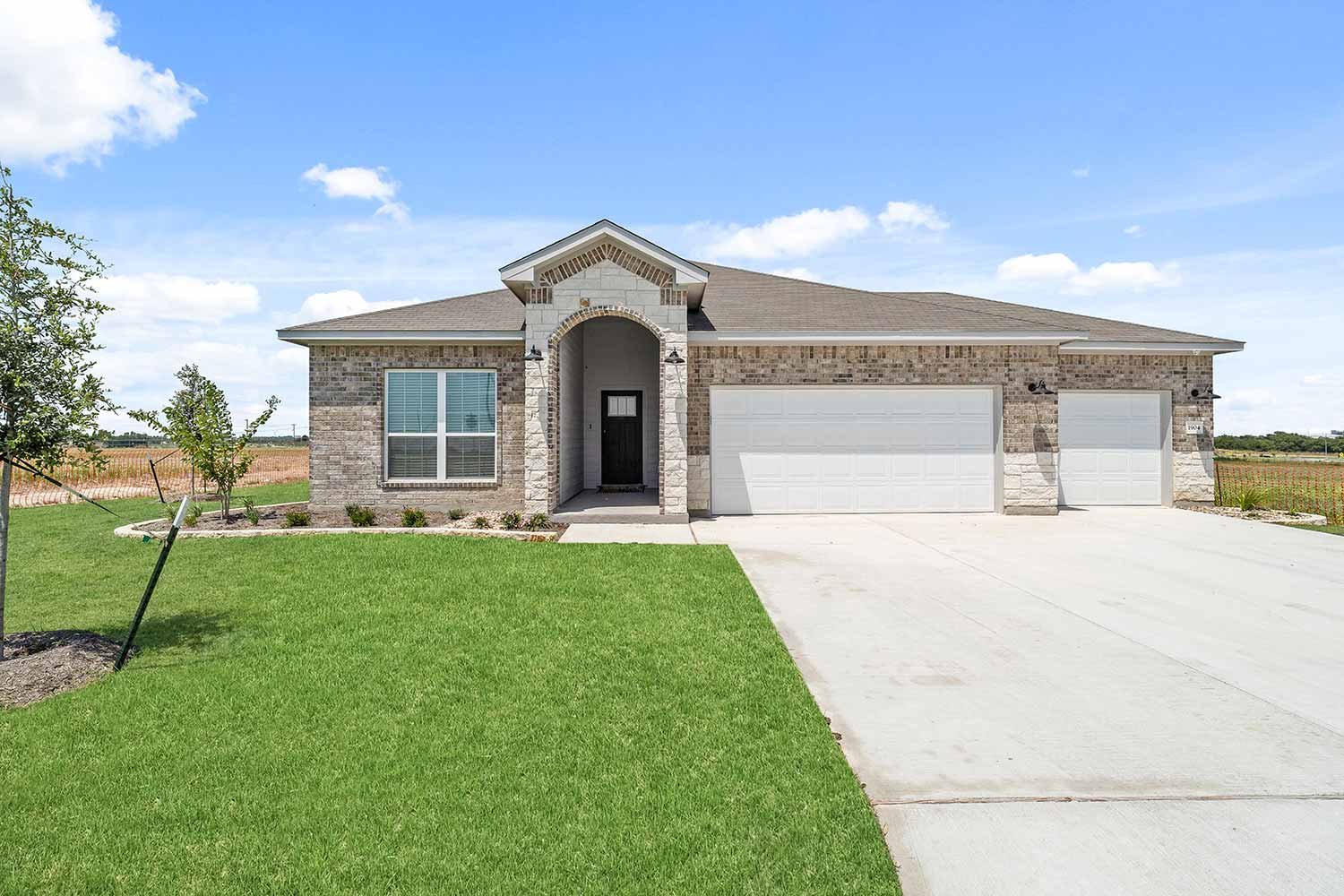 Omega Model Home Stock Image