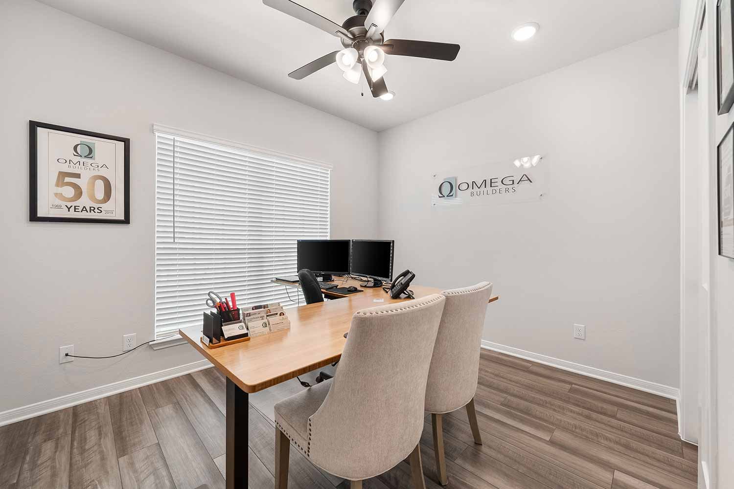Omega Model Home Stock Image