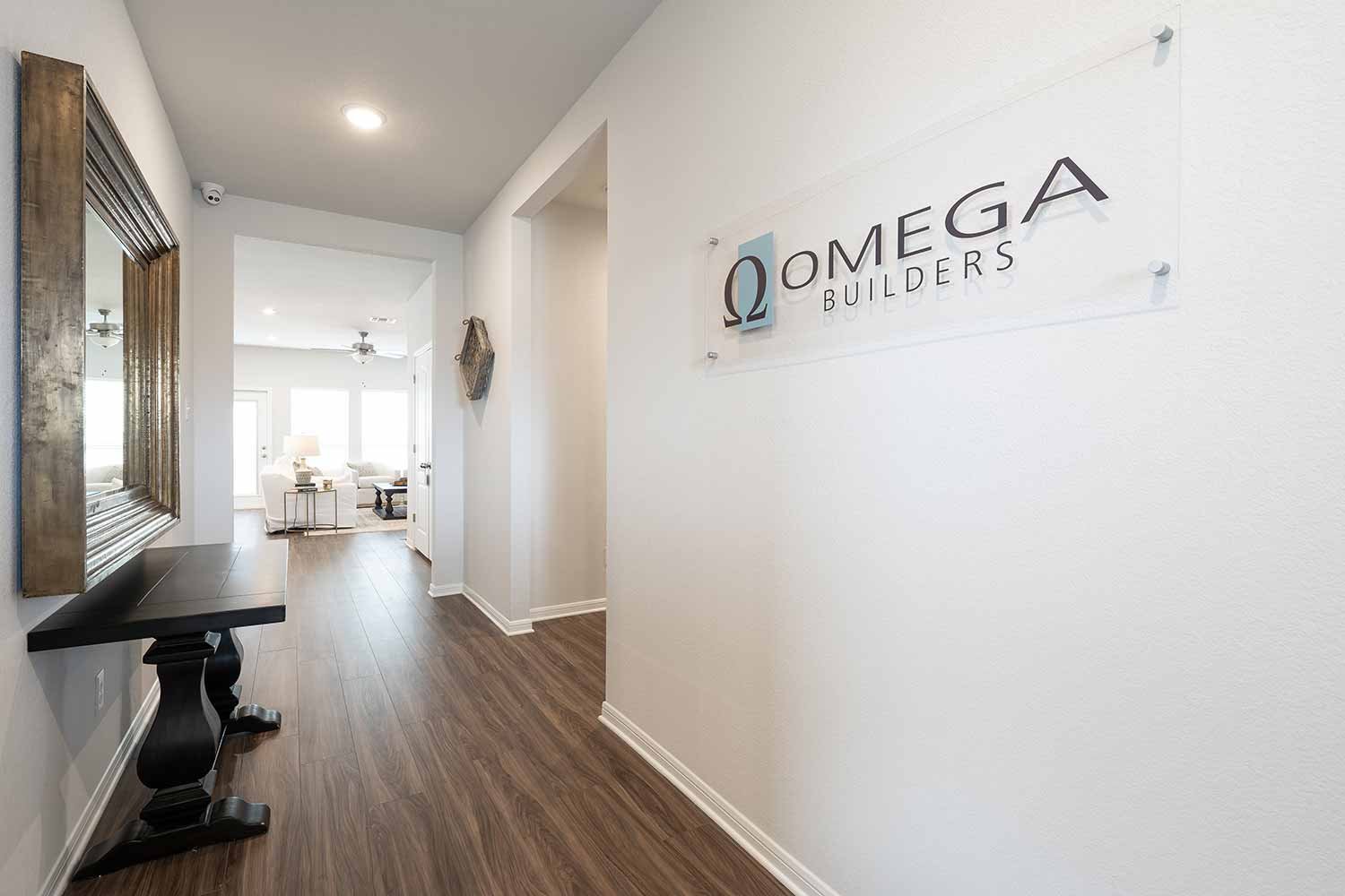 Omega Model Home Stock Image
