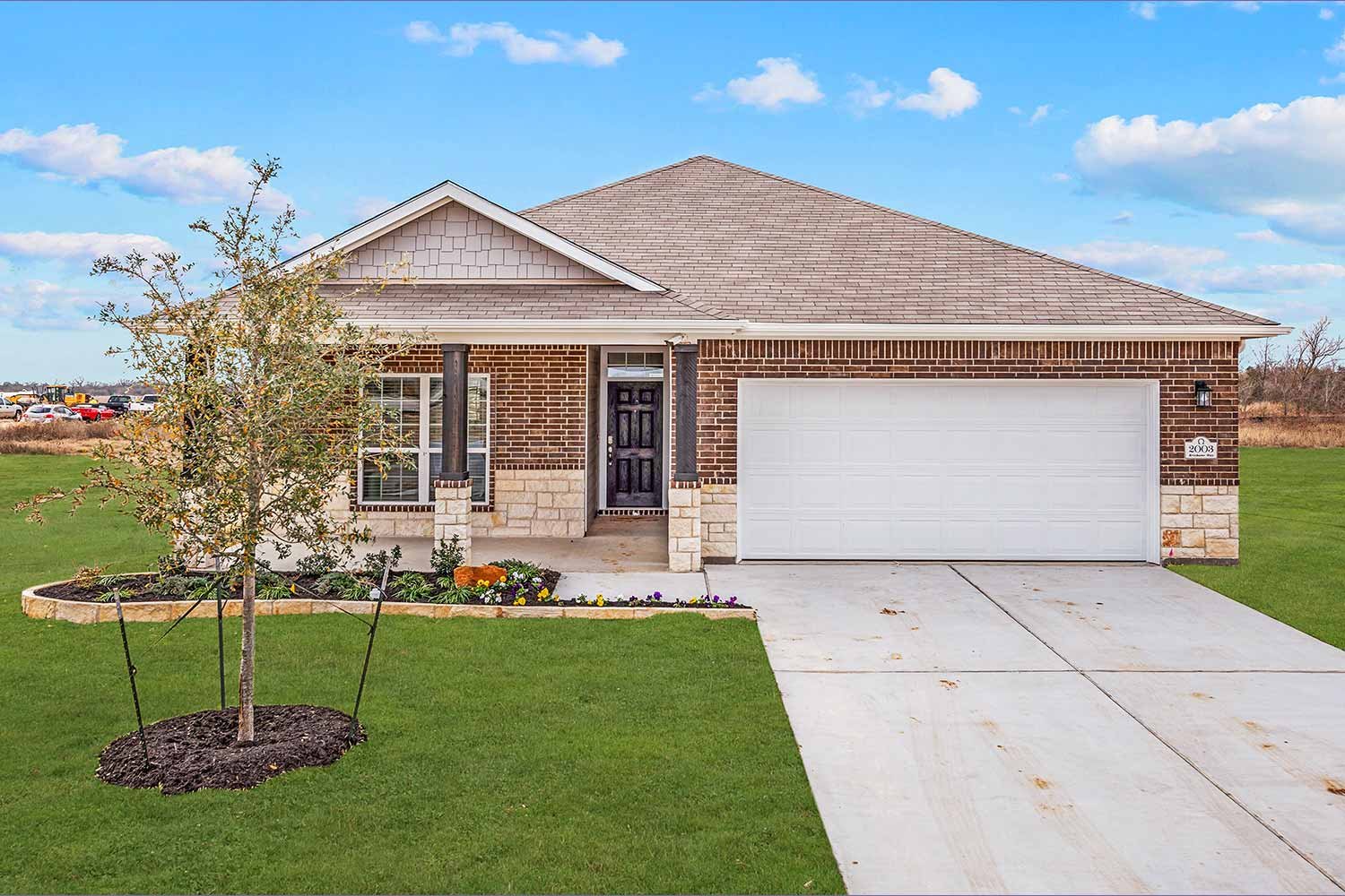 Omega Model Home Stock Image