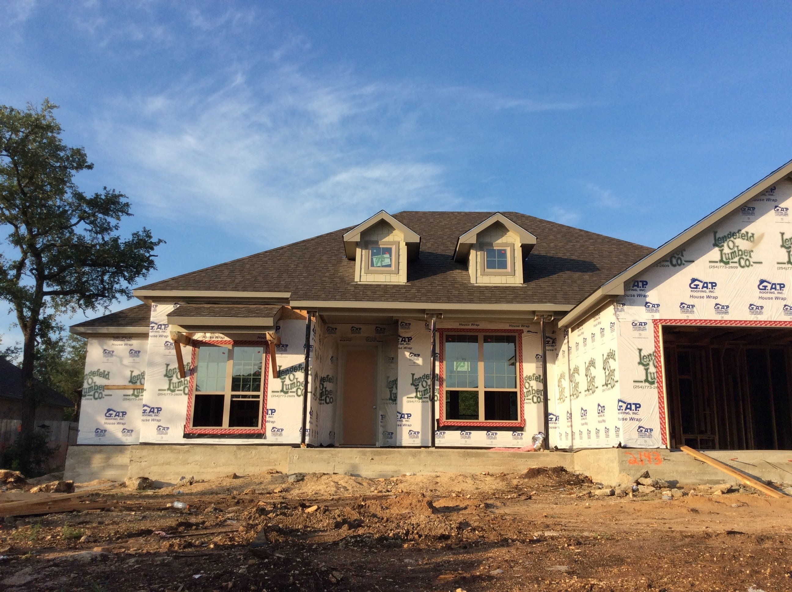 Omega Model Home Stock Image