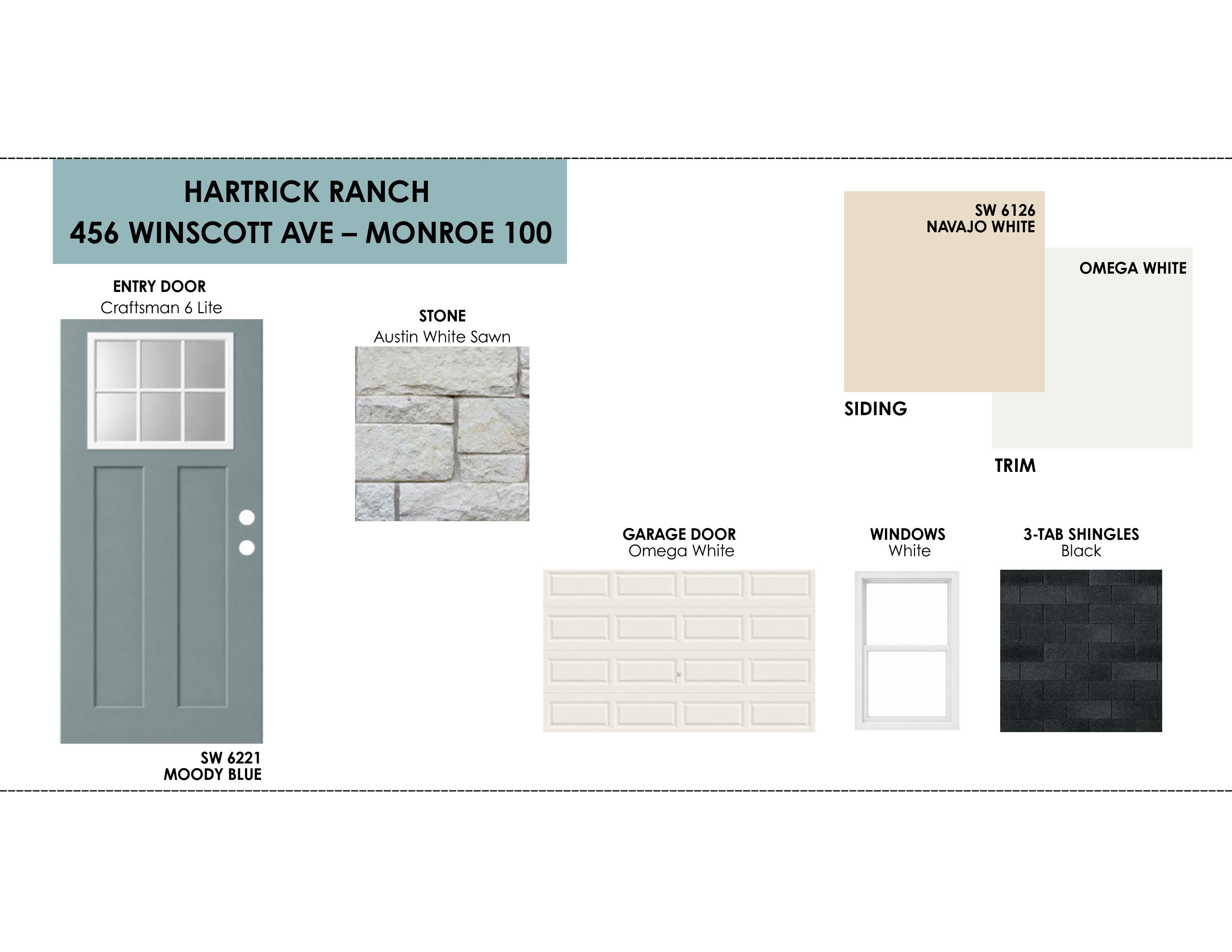 456 Winscott Ave, Temple, TX — Monroe plan by Omega Builders in Hartrick Ranch