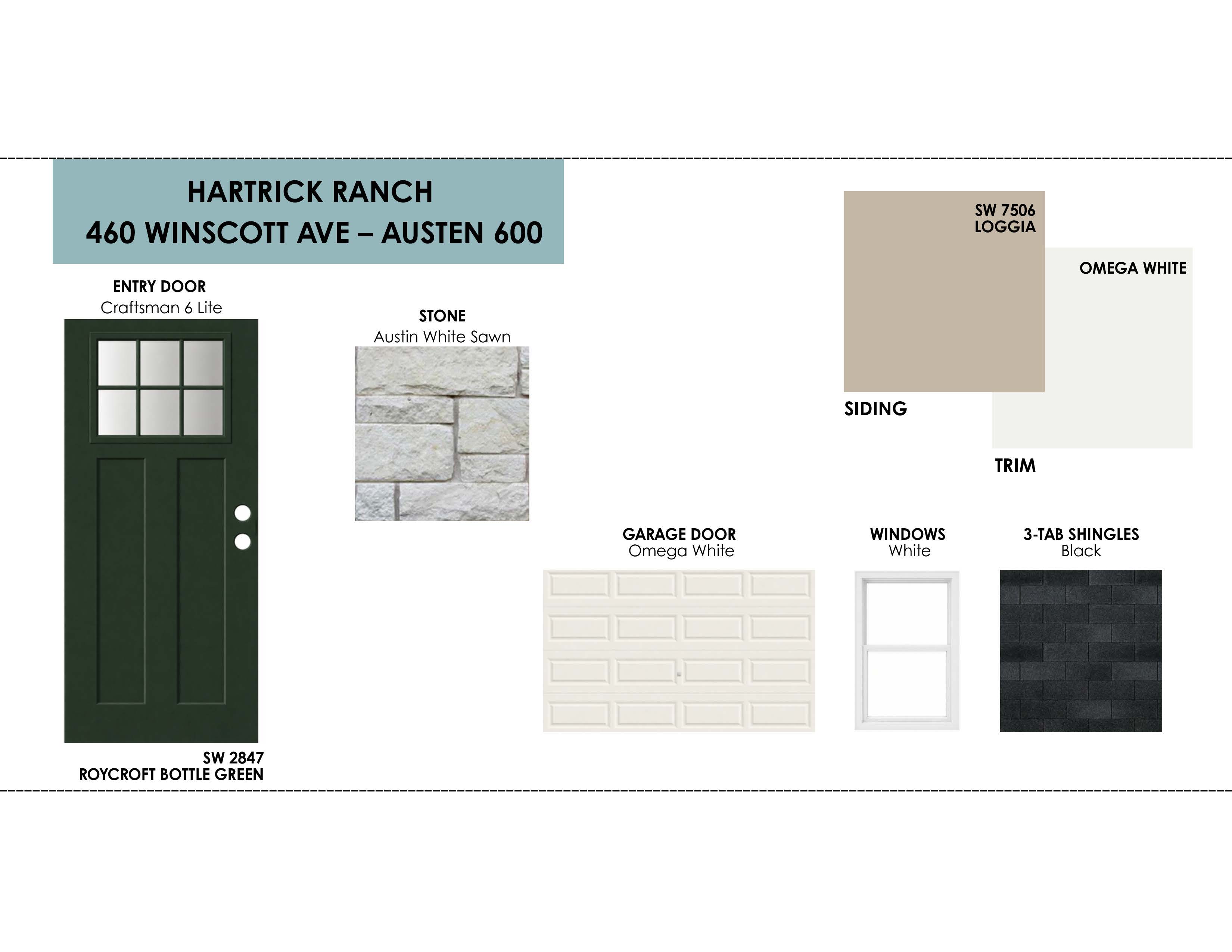 460 Winscott Ave, Temple, TX — Austen plan by Omega Builders in Hartrick Ranch