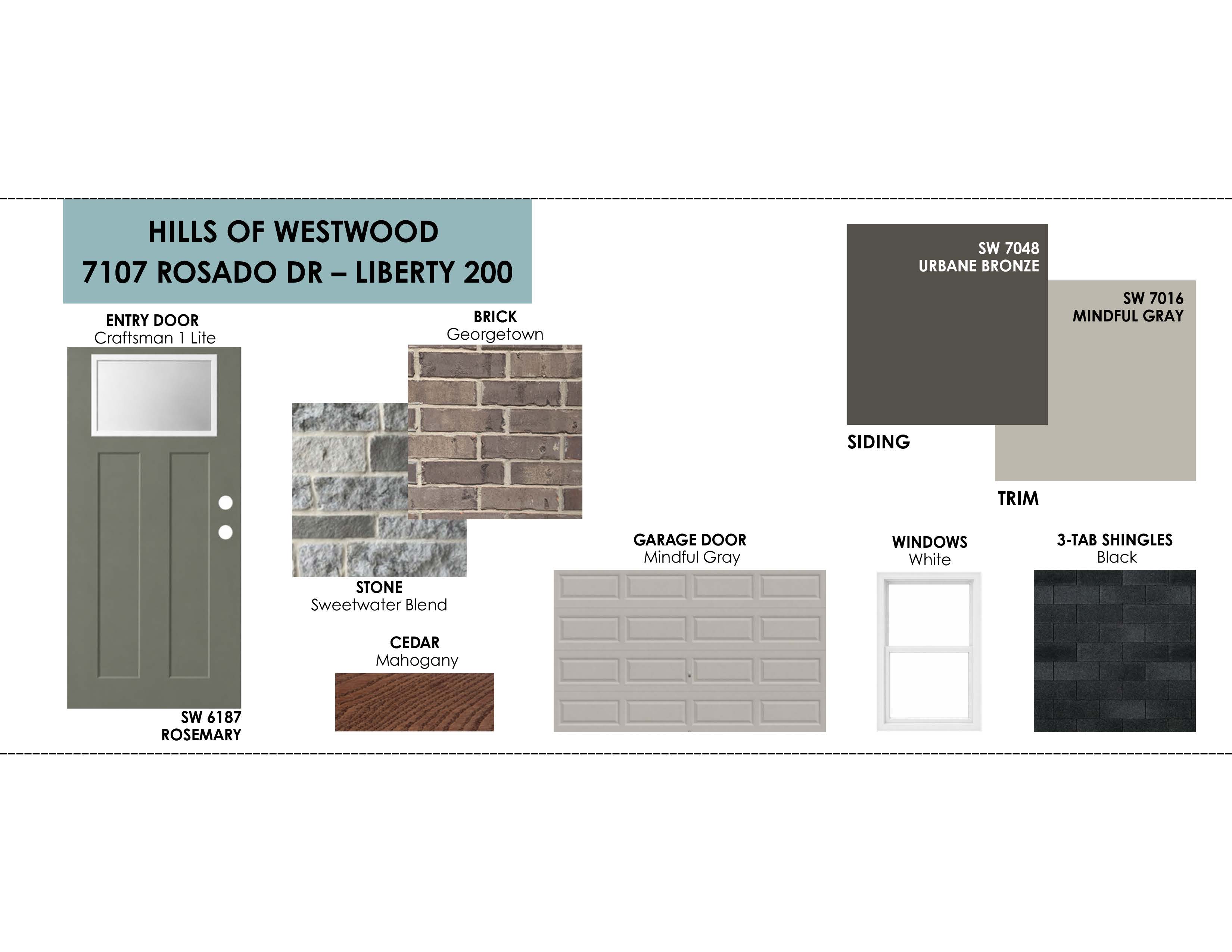 7107 Rosado Dr, Temple, TX — Liberty plan by Omega Builders in Hills of Westwood