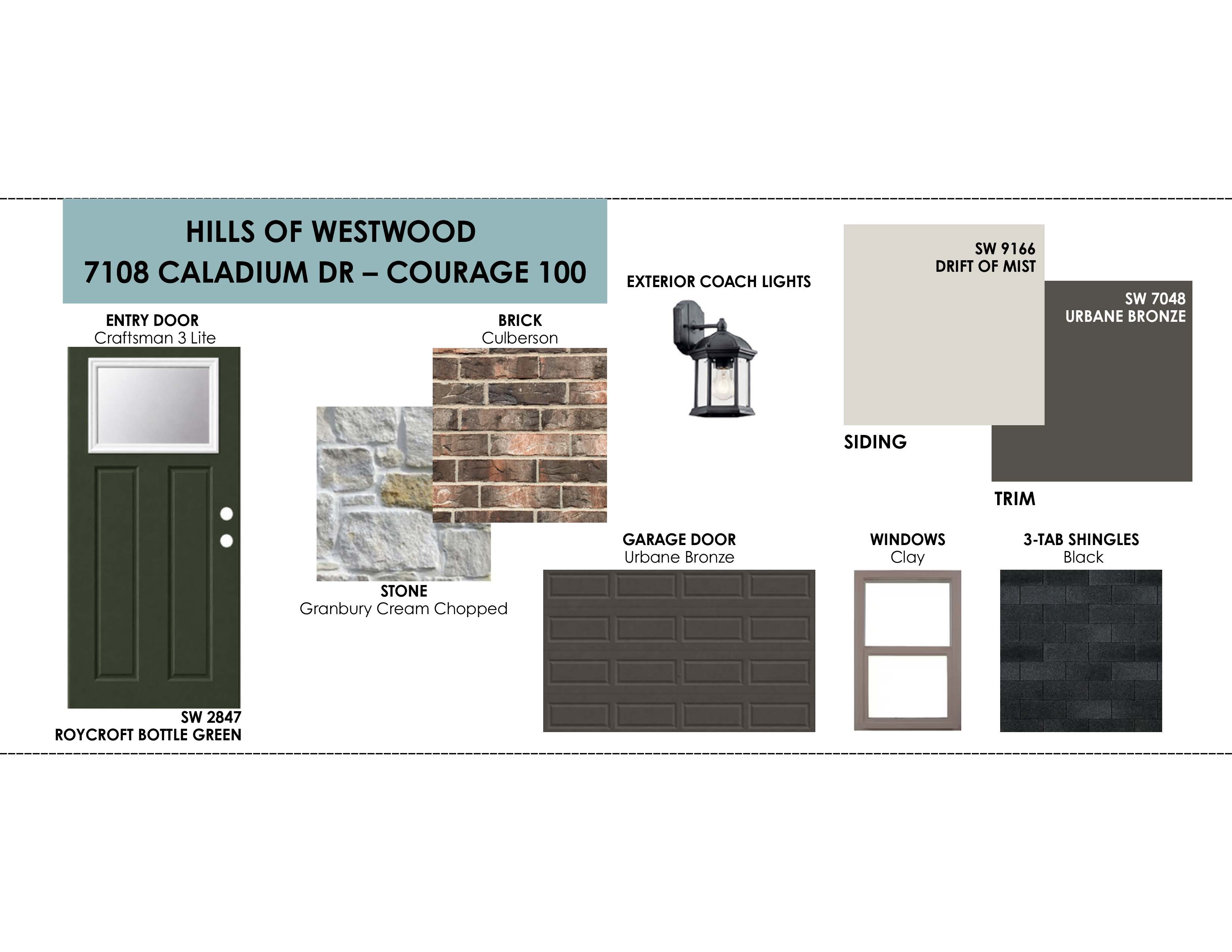 7108 Caladium Dr, Temple, TX — Courage plan by Omega Builders in Hills of Westwood