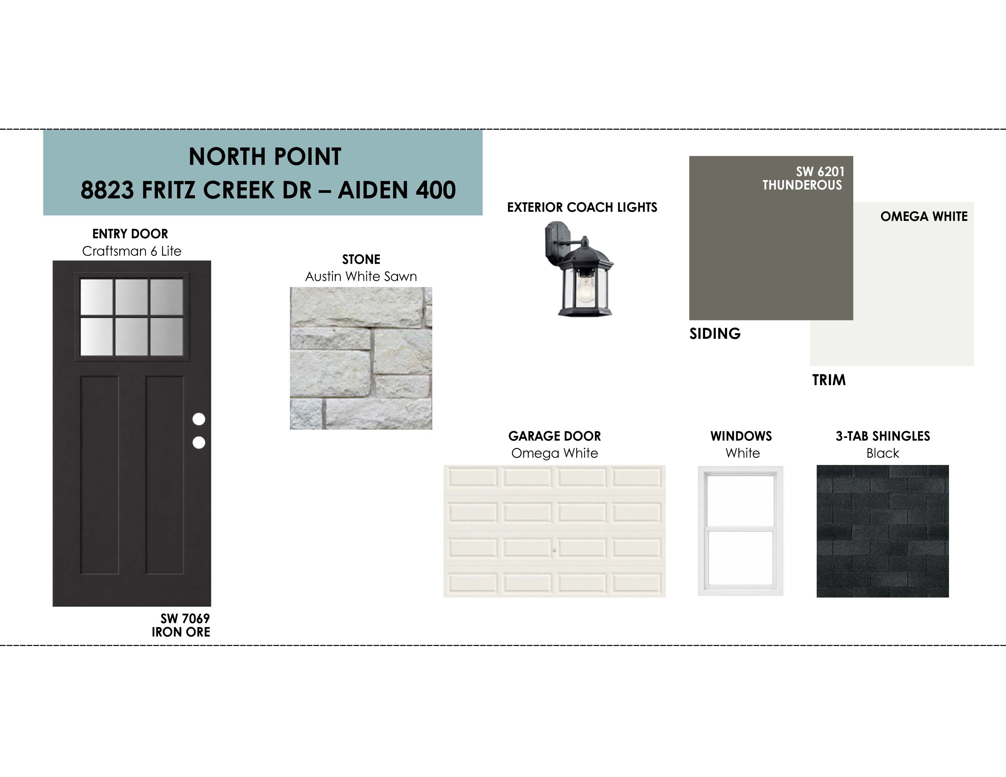 8823 Fritz Creek Dr, Temple, TX — Aiden plan by Omega Builders in North Point