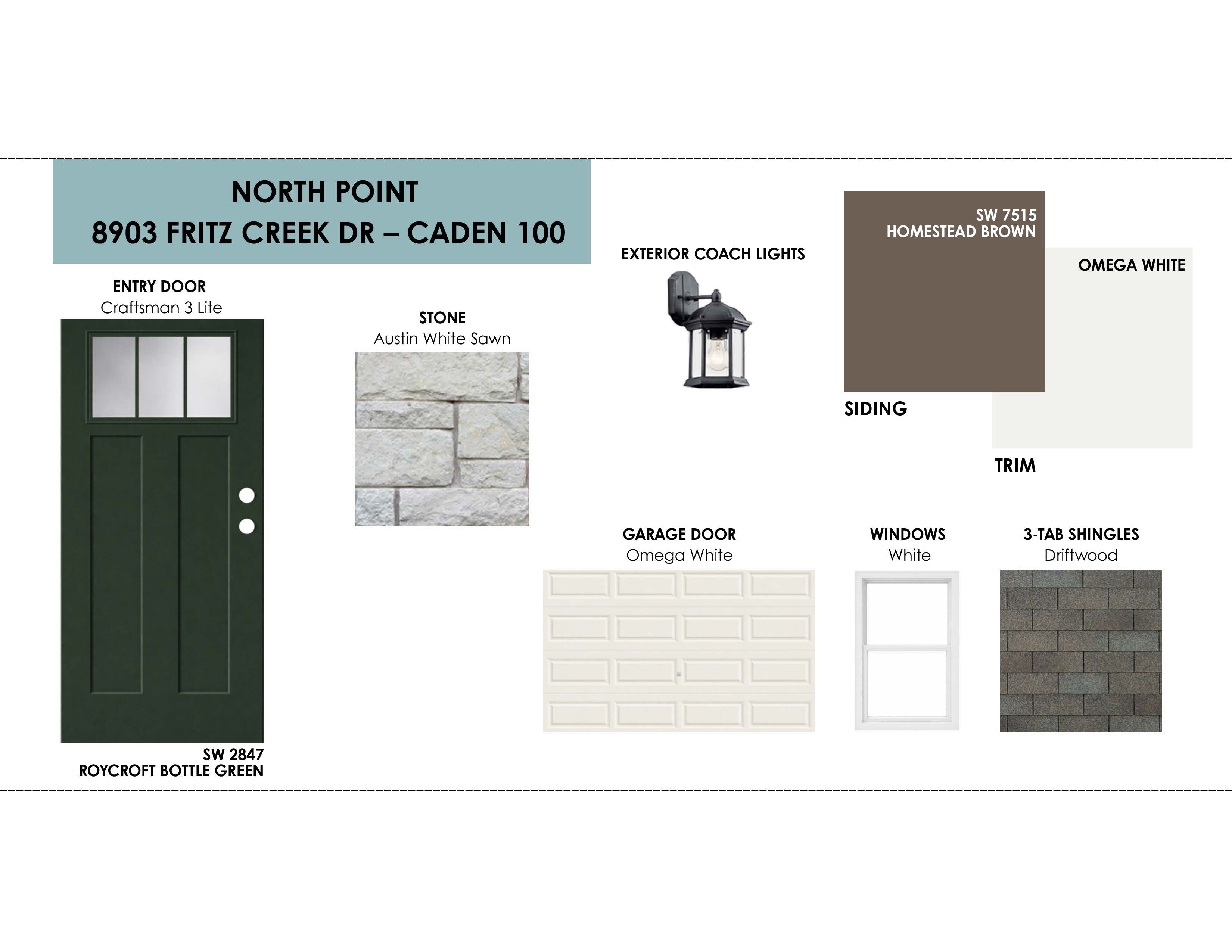 8903 Fritz Creek Dr, Temple, TX — Caden plan by Omega Builders in North Point