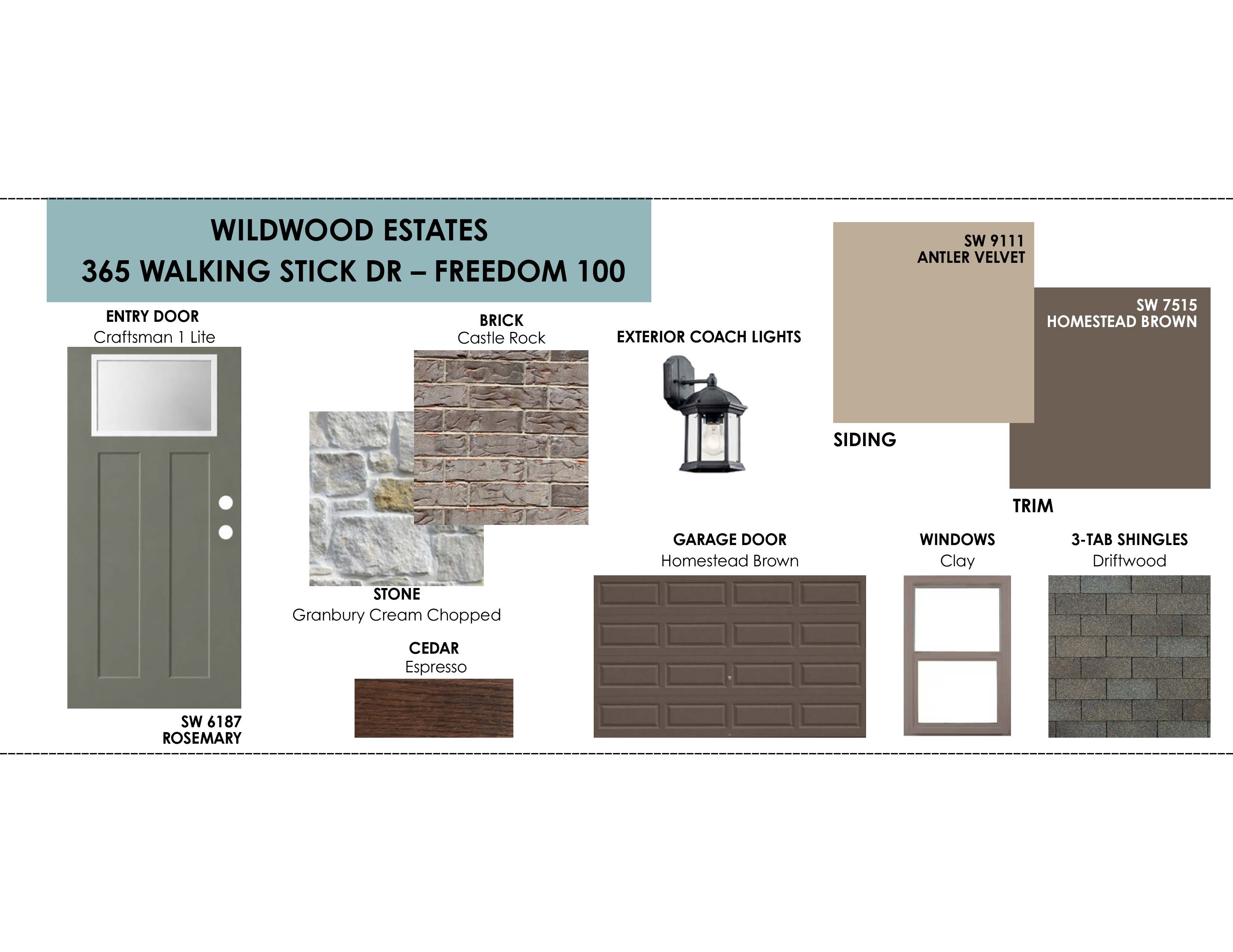 365 Walking Stick Dr, Nolanville, TX — Freedom plan by Omega Builders in Wildwood Estates