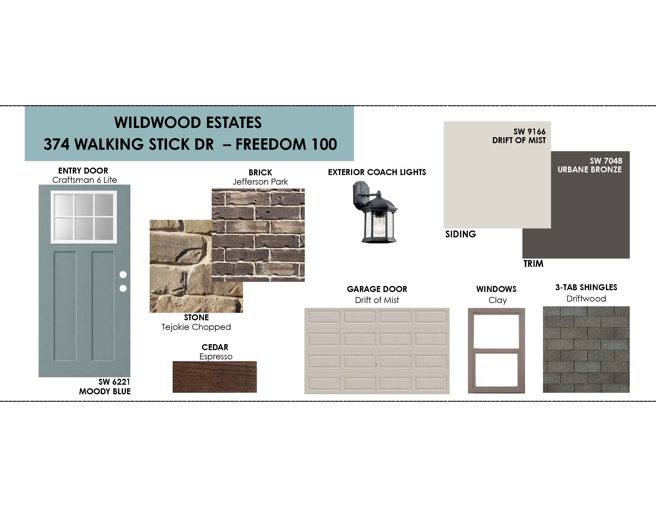 374 Walking Stick Dr, Nolanville, TX — Freedom plan by Omega Builders in Wildwood Estates