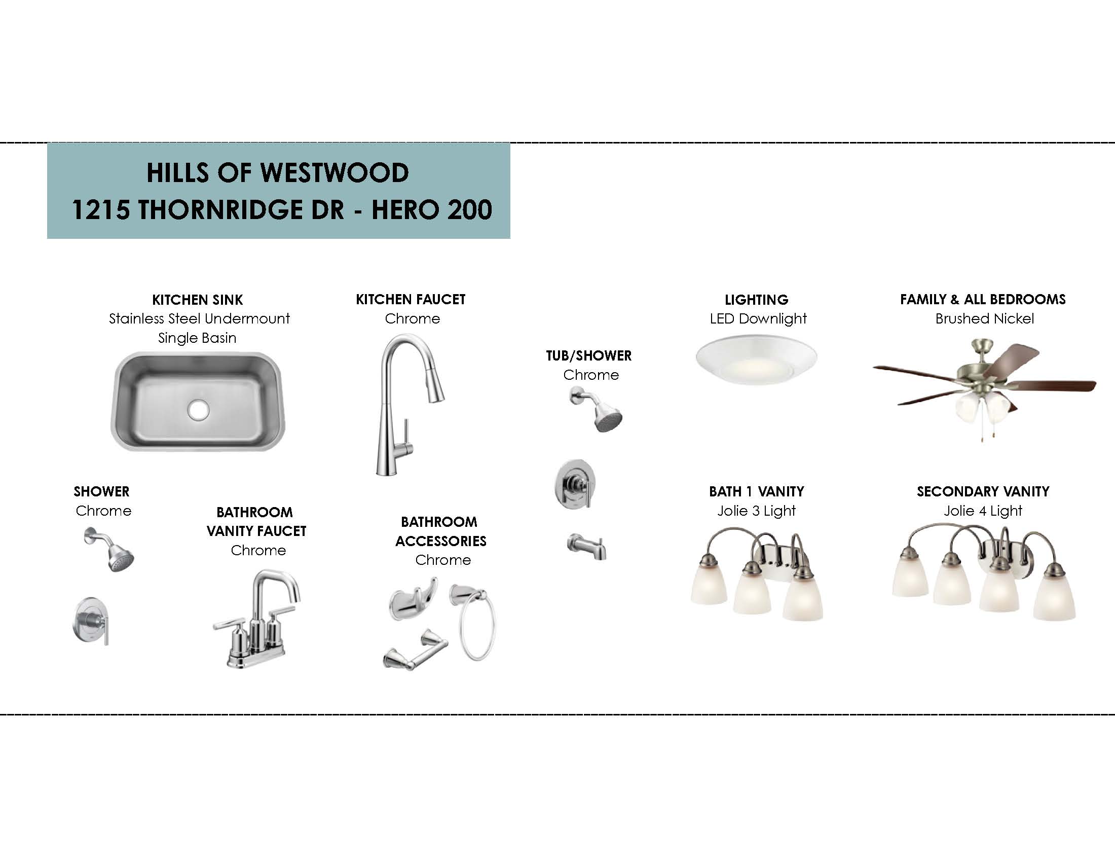 HWA-1215 THORNRIDGE-LIGHTING&PLUMBING