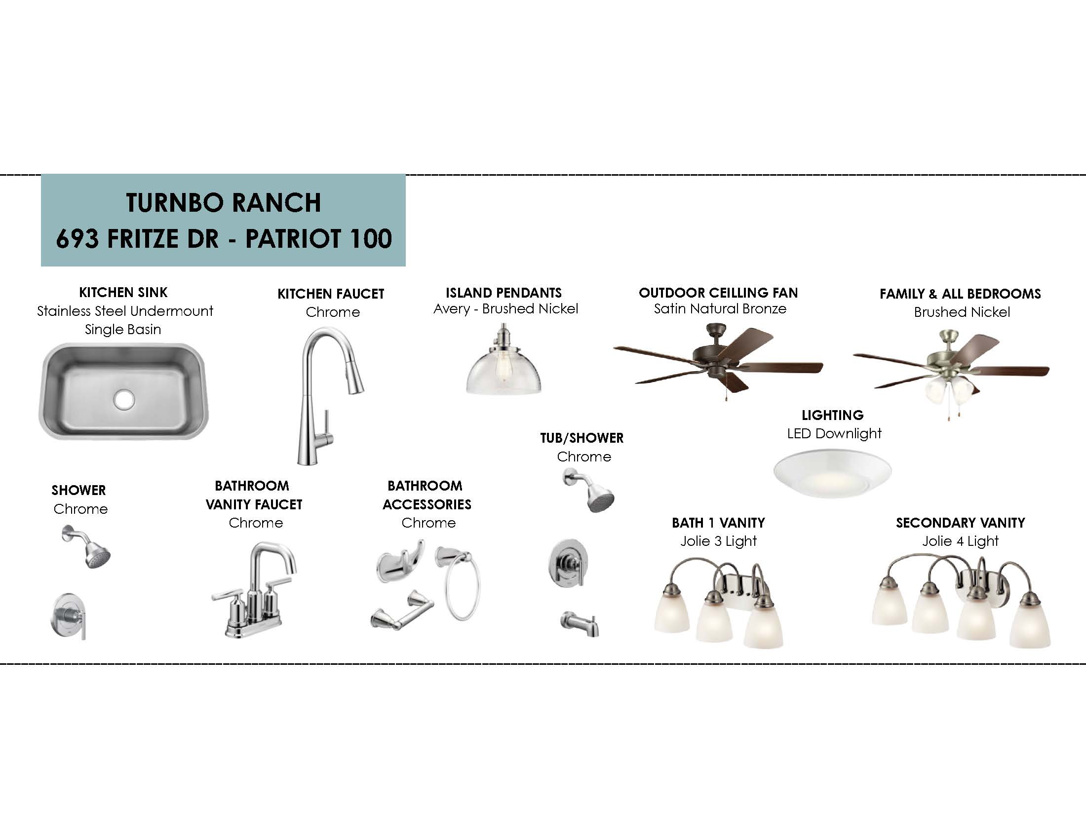 TBR-693 FRITZE-LIGHTING & PLUMBING