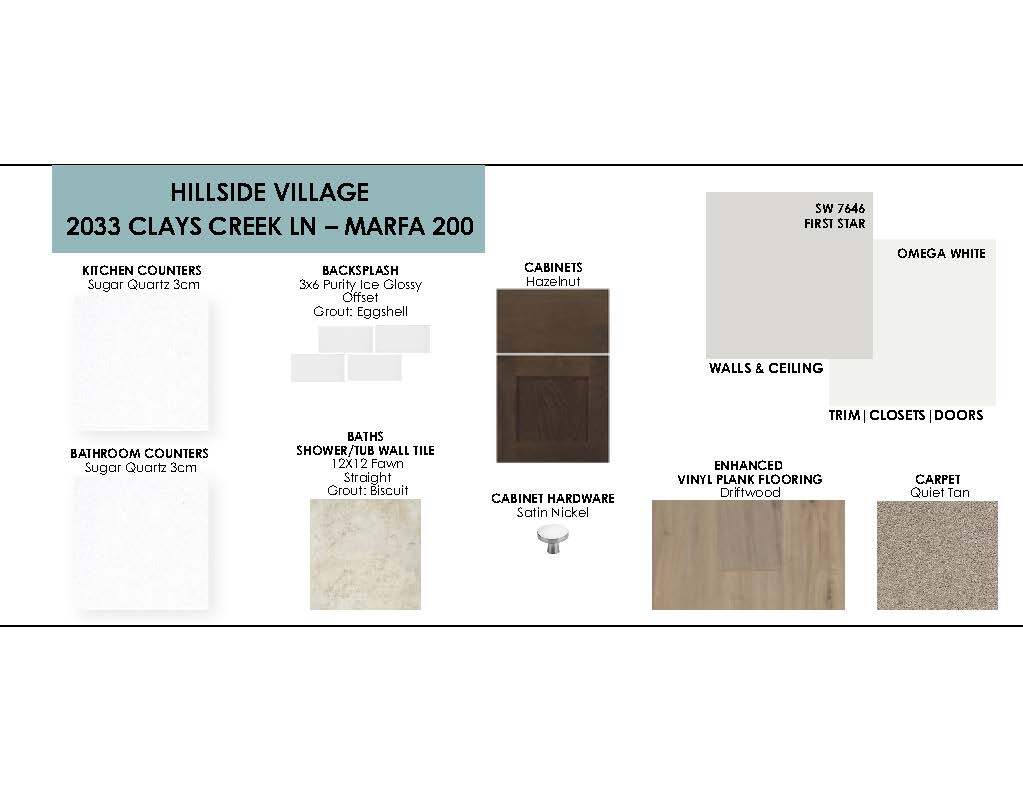 HSV-2033 CLAYS CREEK-INTERIOR