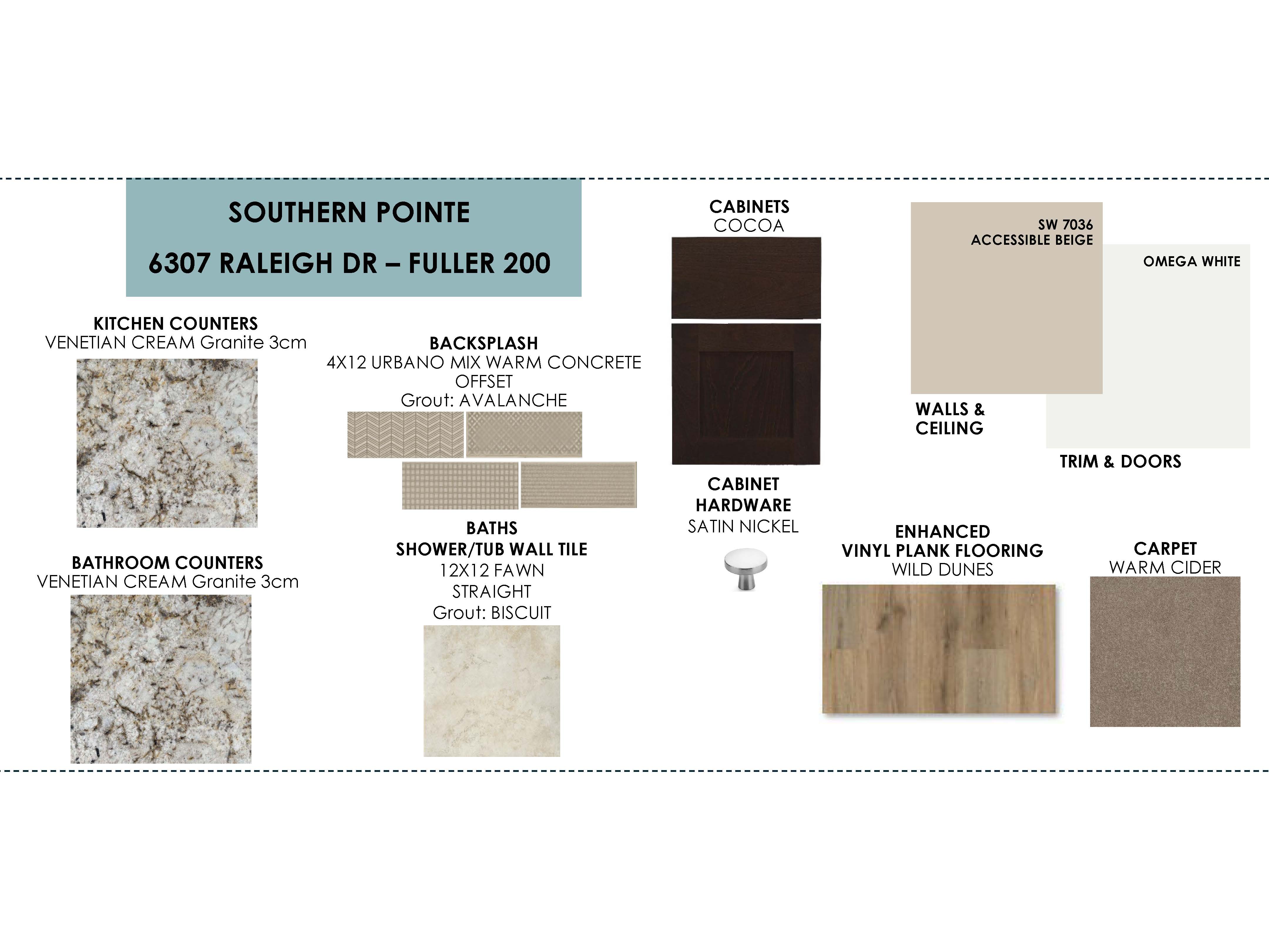 SPA-6307 RALEIGH-INTERIOR