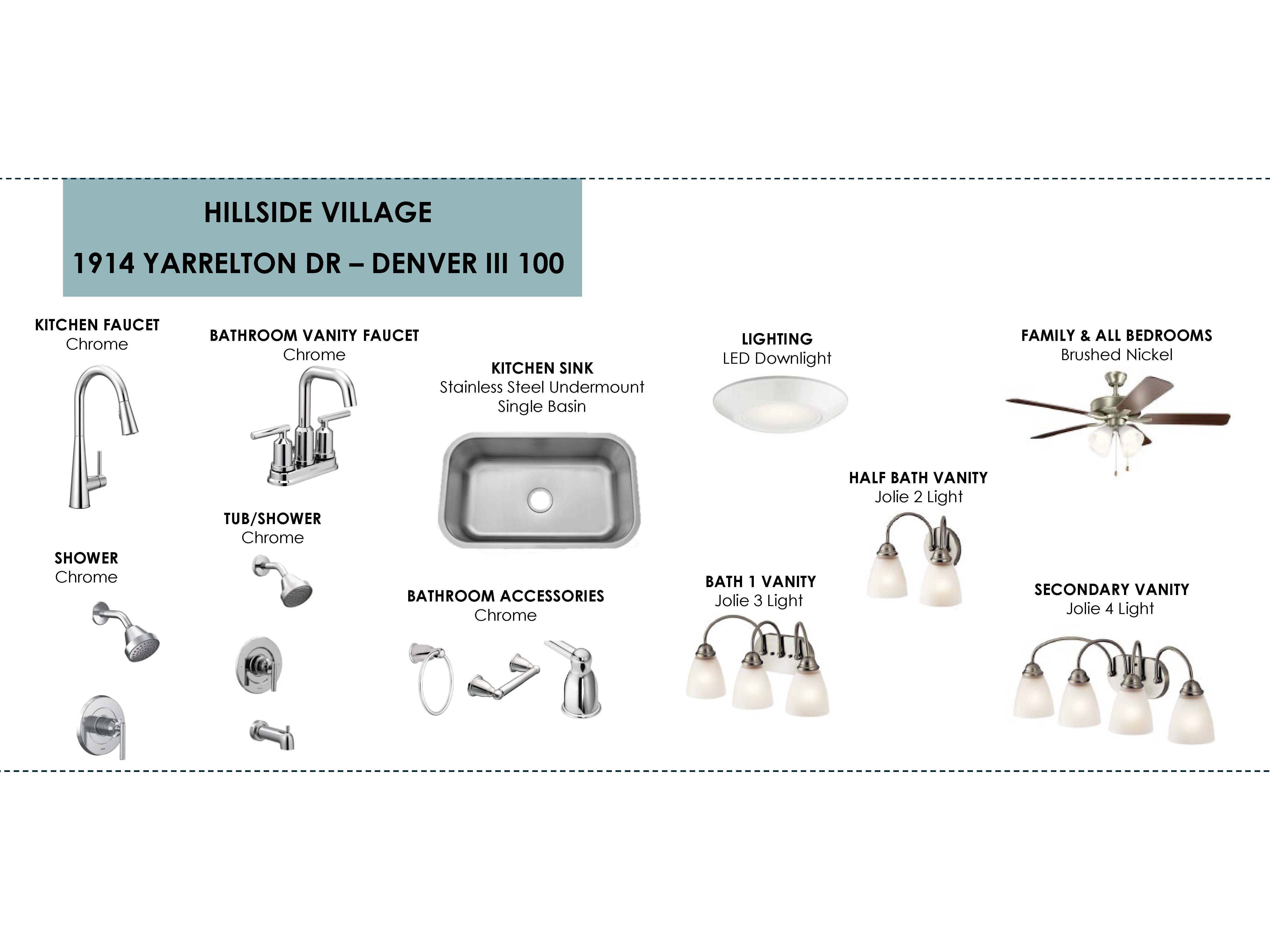 HSV-1914 YARRELTON-LIGHTINGPLUMBING