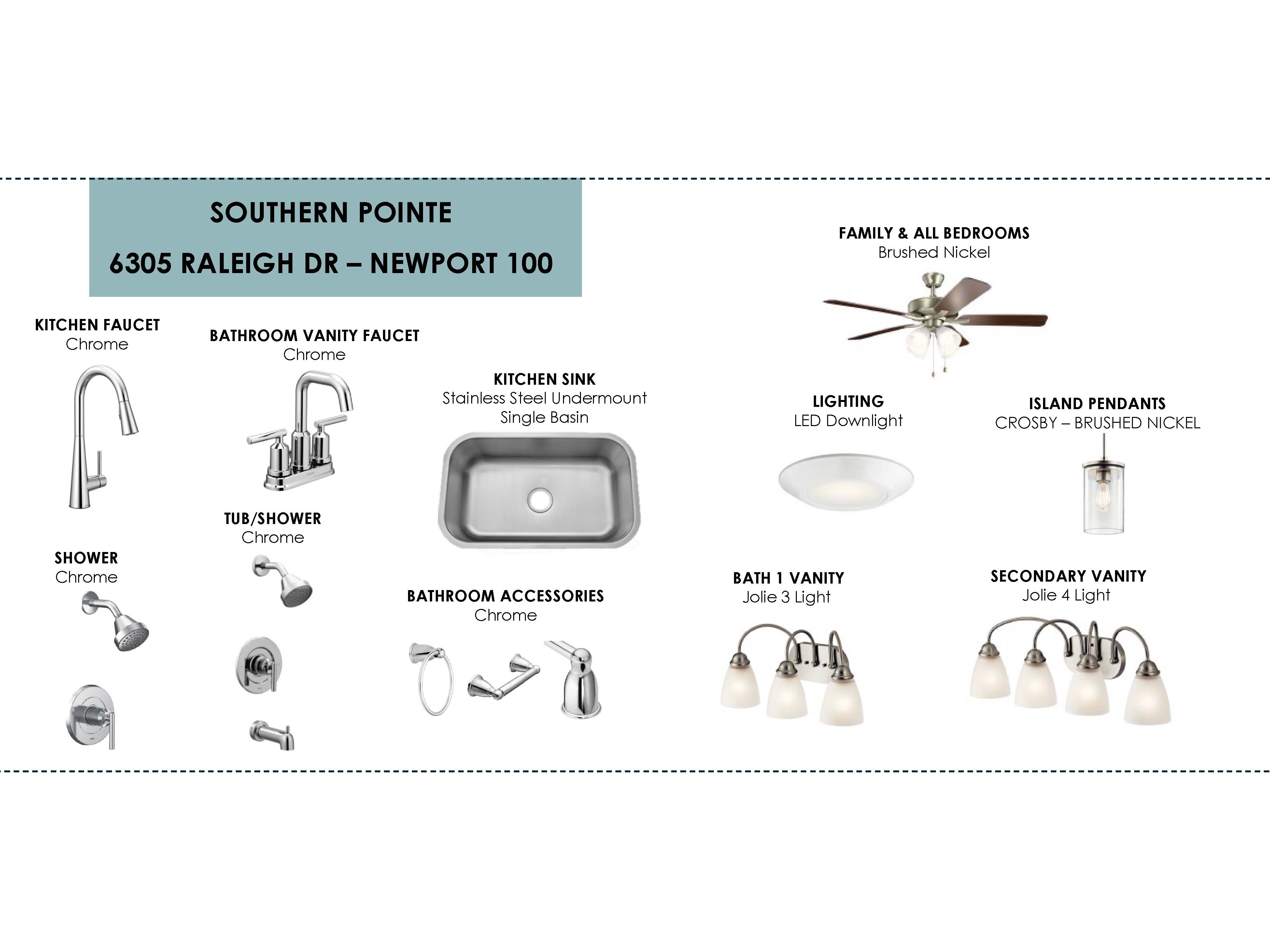 SPA-6305 RALEIGH-LIGHTING&PLUMBING