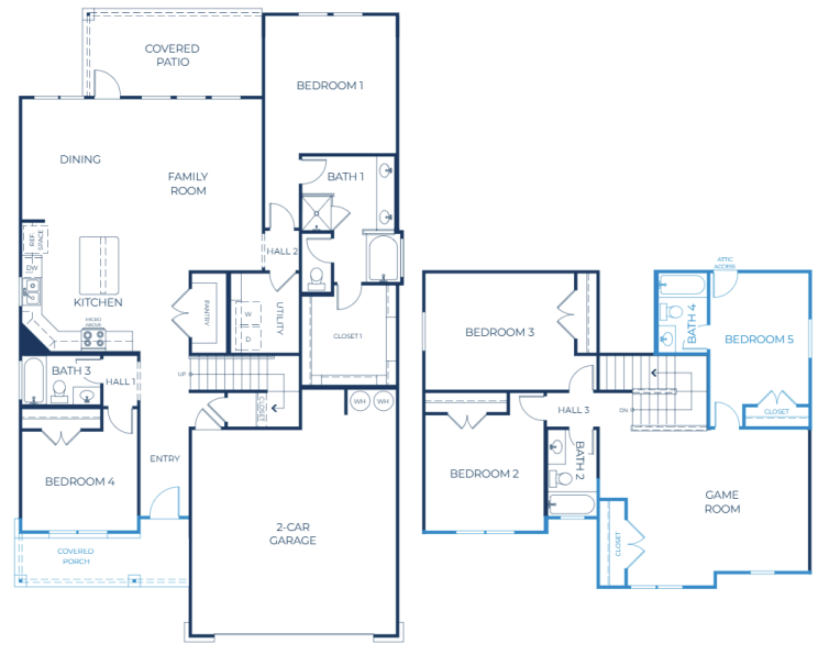 Aiden-500-Left-Bed 5 Bath 4 Addition