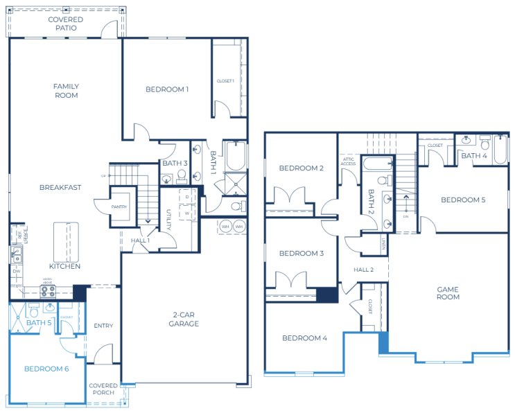 Amelyn 300-Left-Bed 6 & Bath 5 Addition