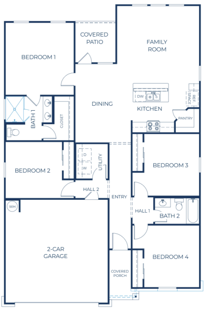 Barret 200-Right-Grand Shower in B1