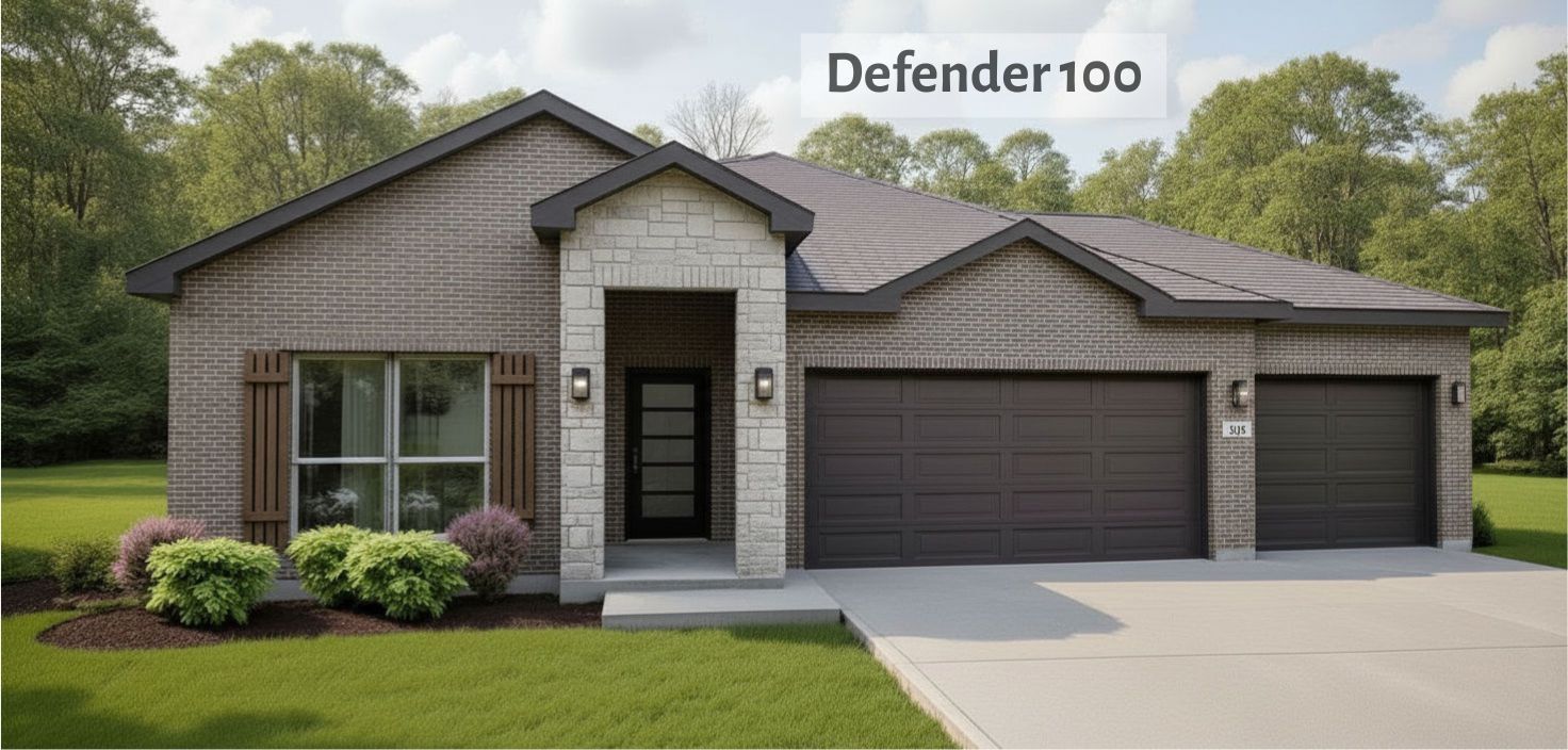 Defender 100 with elevation