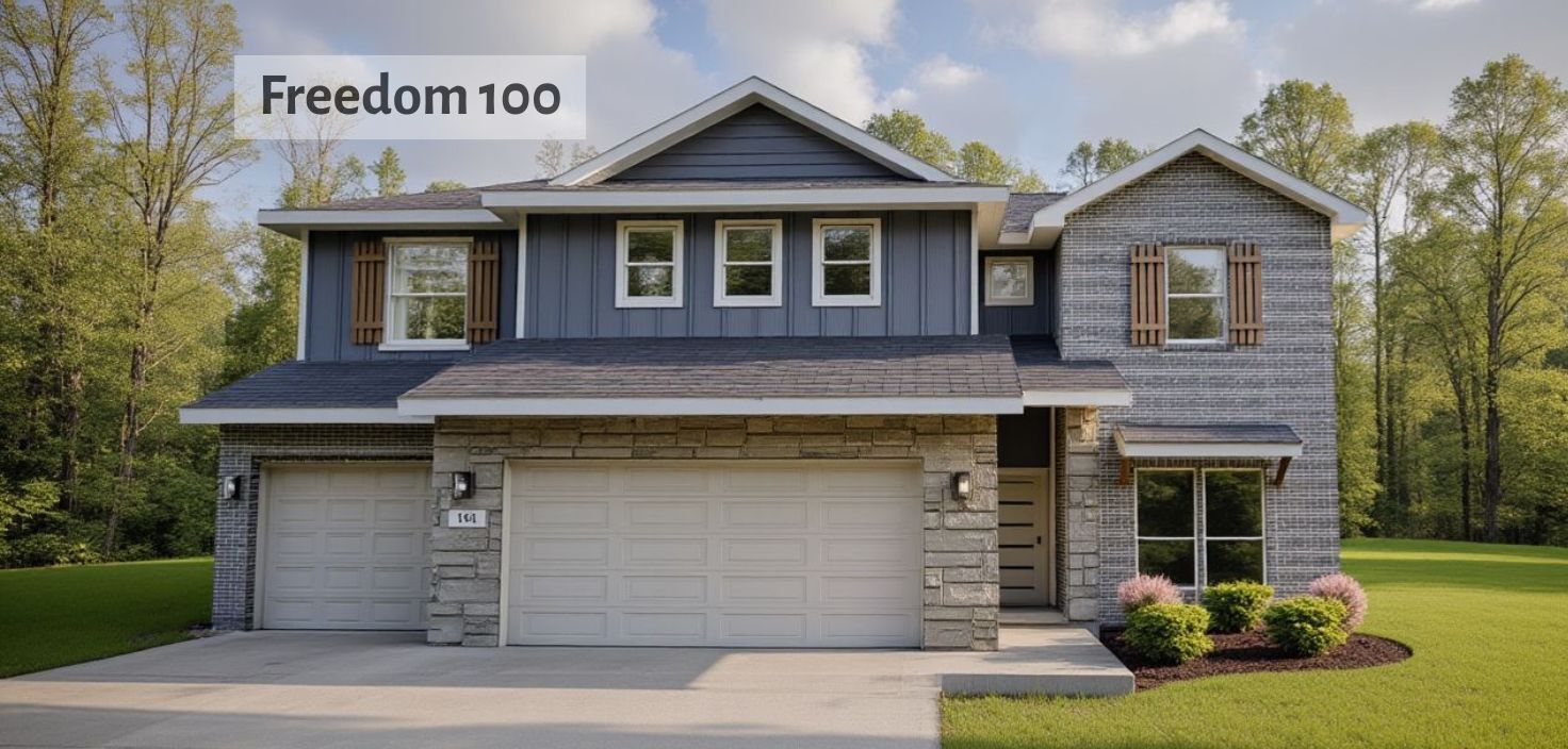 Freedom 100 with elevation