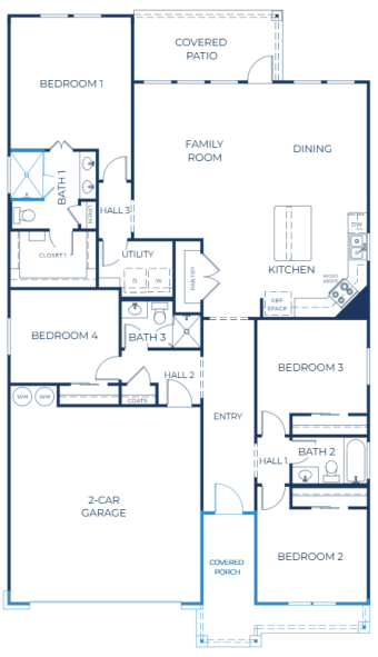 Fulton 200-Right-Grand Shower in B1