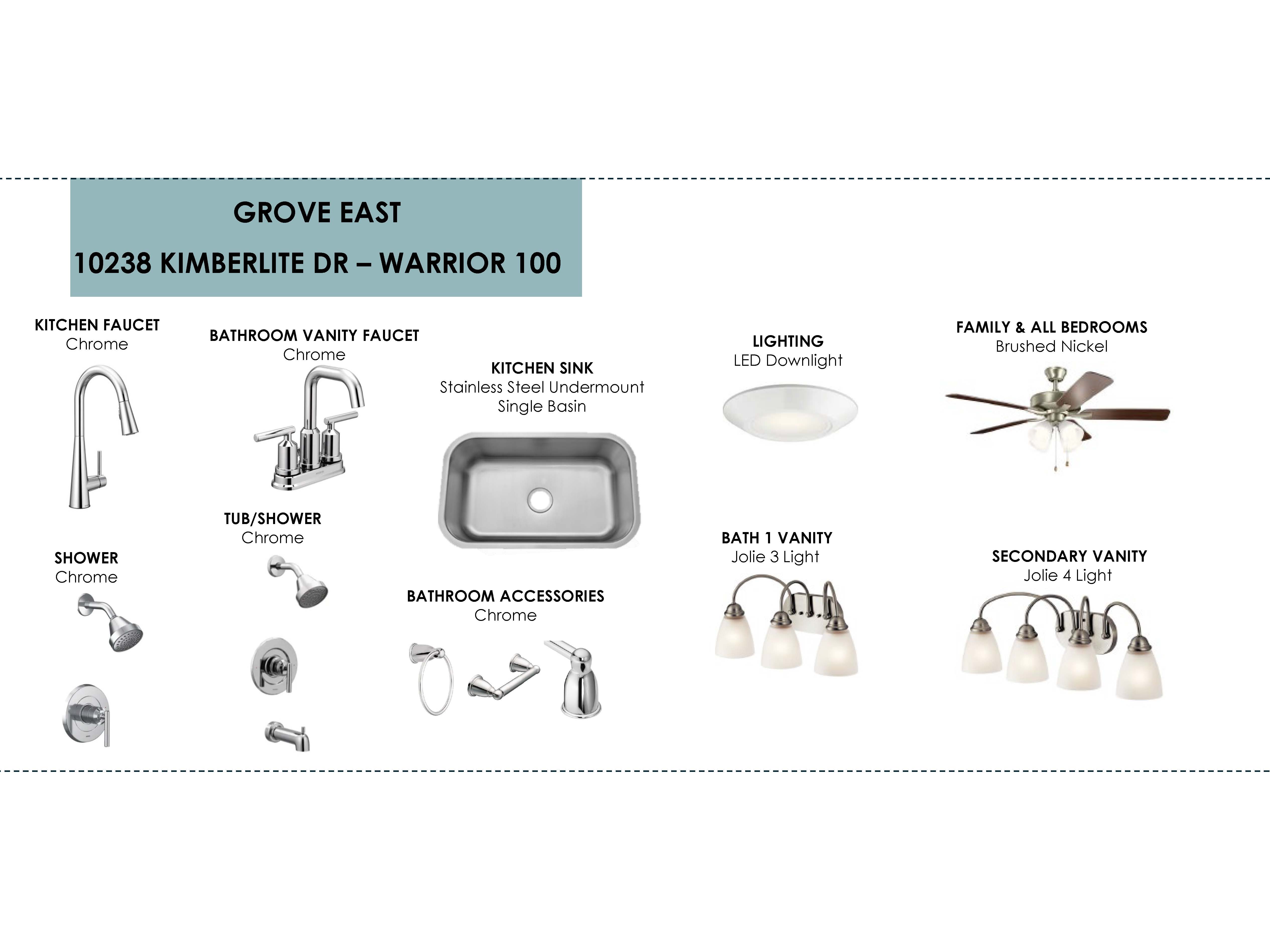 GLE-10238 KIMBERLITE-LIGHTING&PLUMBING