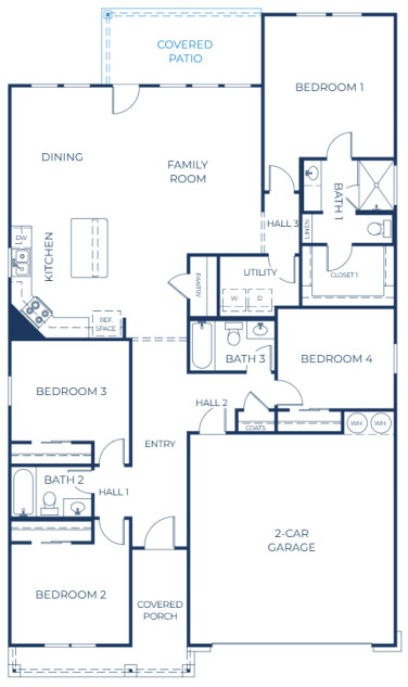 Gruene 100-Left-Covered Patio Extension