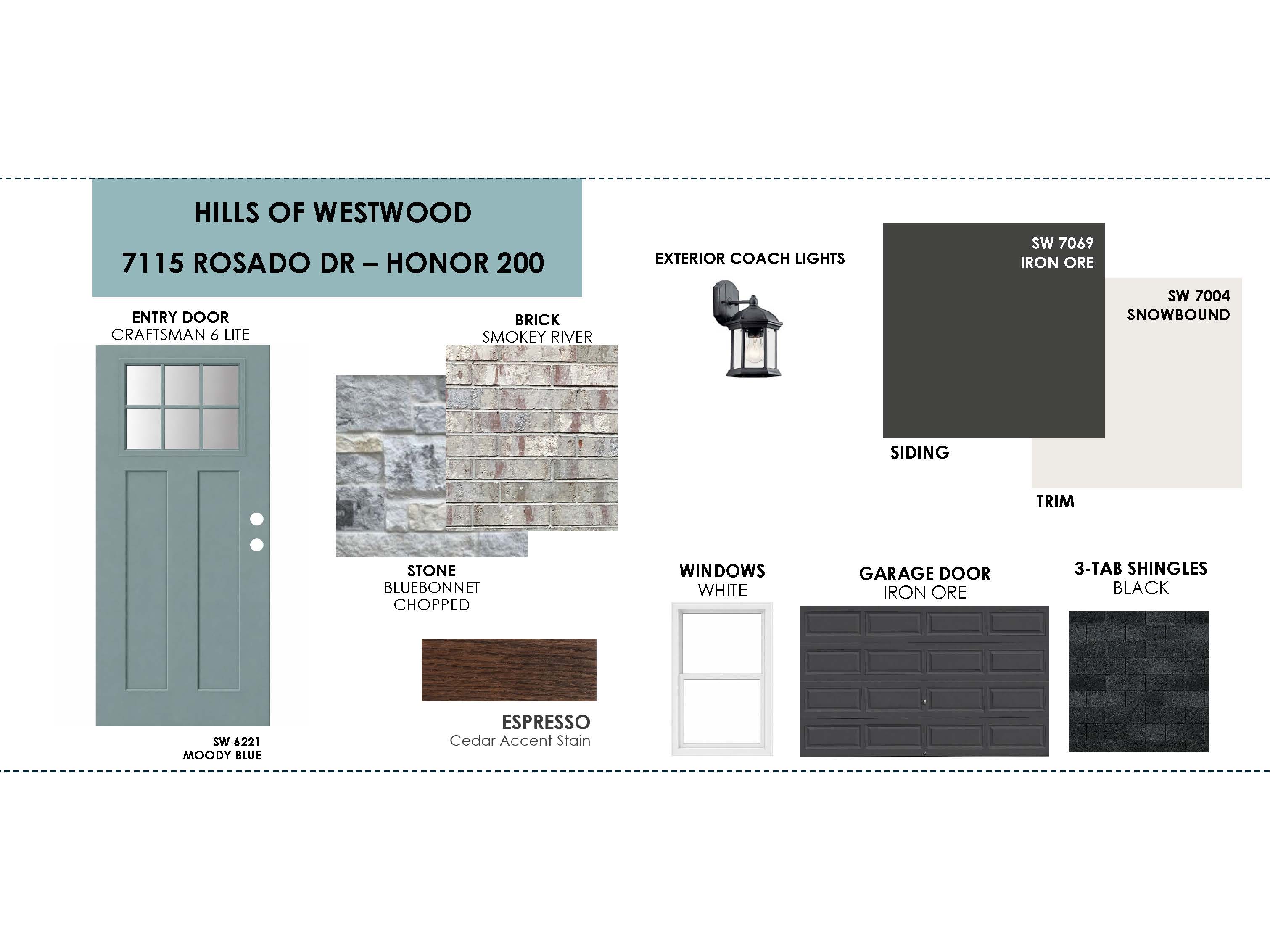 7115 Rosado Dr, Temple, TX — Honor plan by Omega Builders in Hills of Westwood