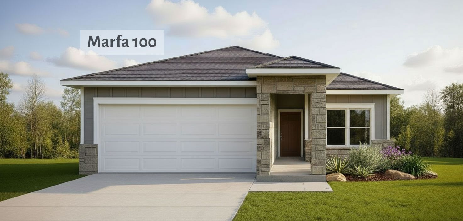 Marfa 100 with elevation