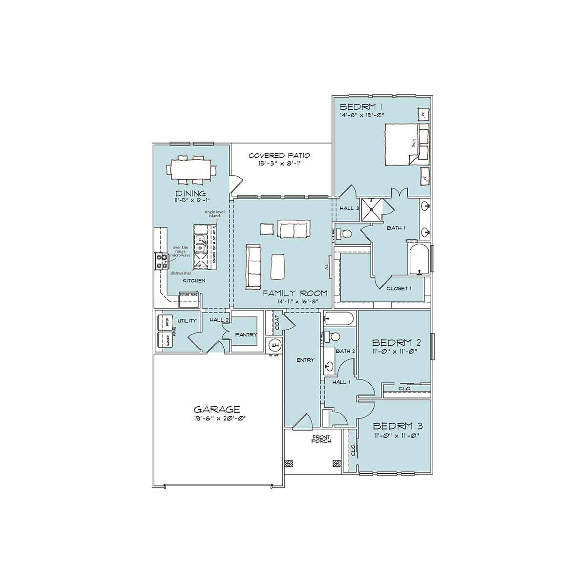 Home Builder Floor Plan Morgan