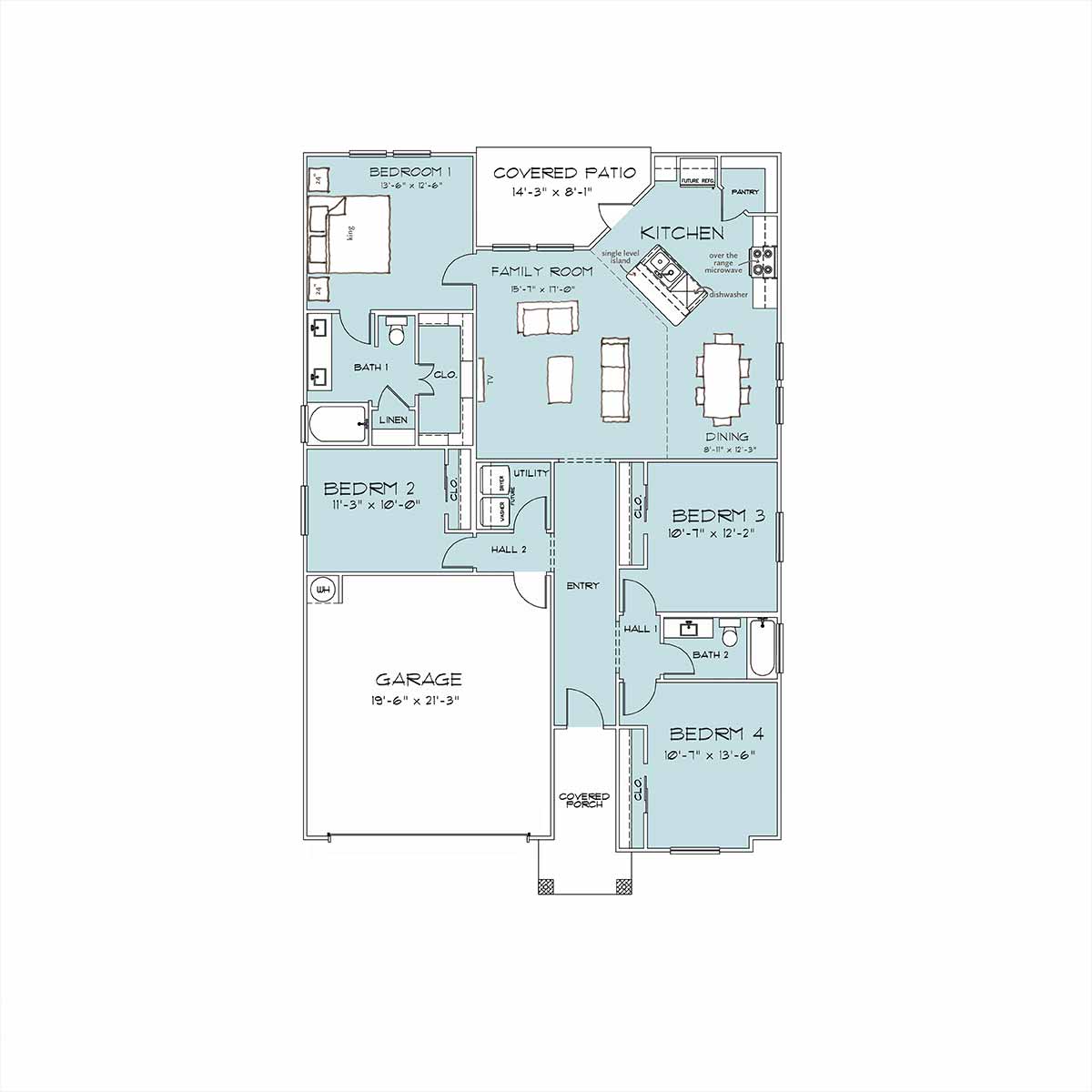 Home Builder Floor Plan Pinewood