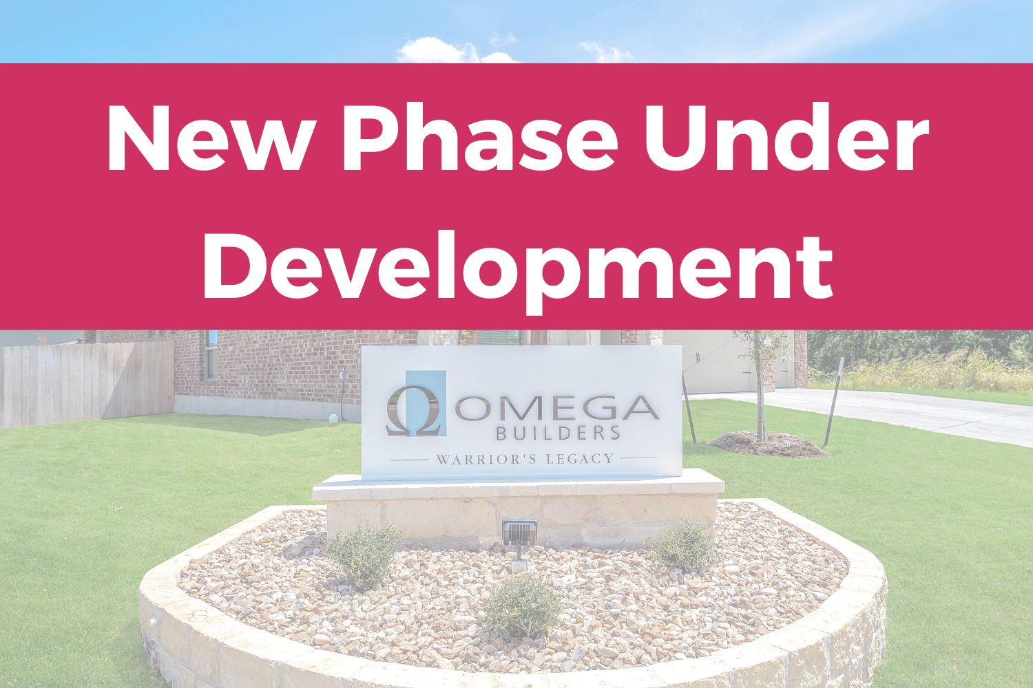 Warrior's Legacy New Homes in Nolanville, TX